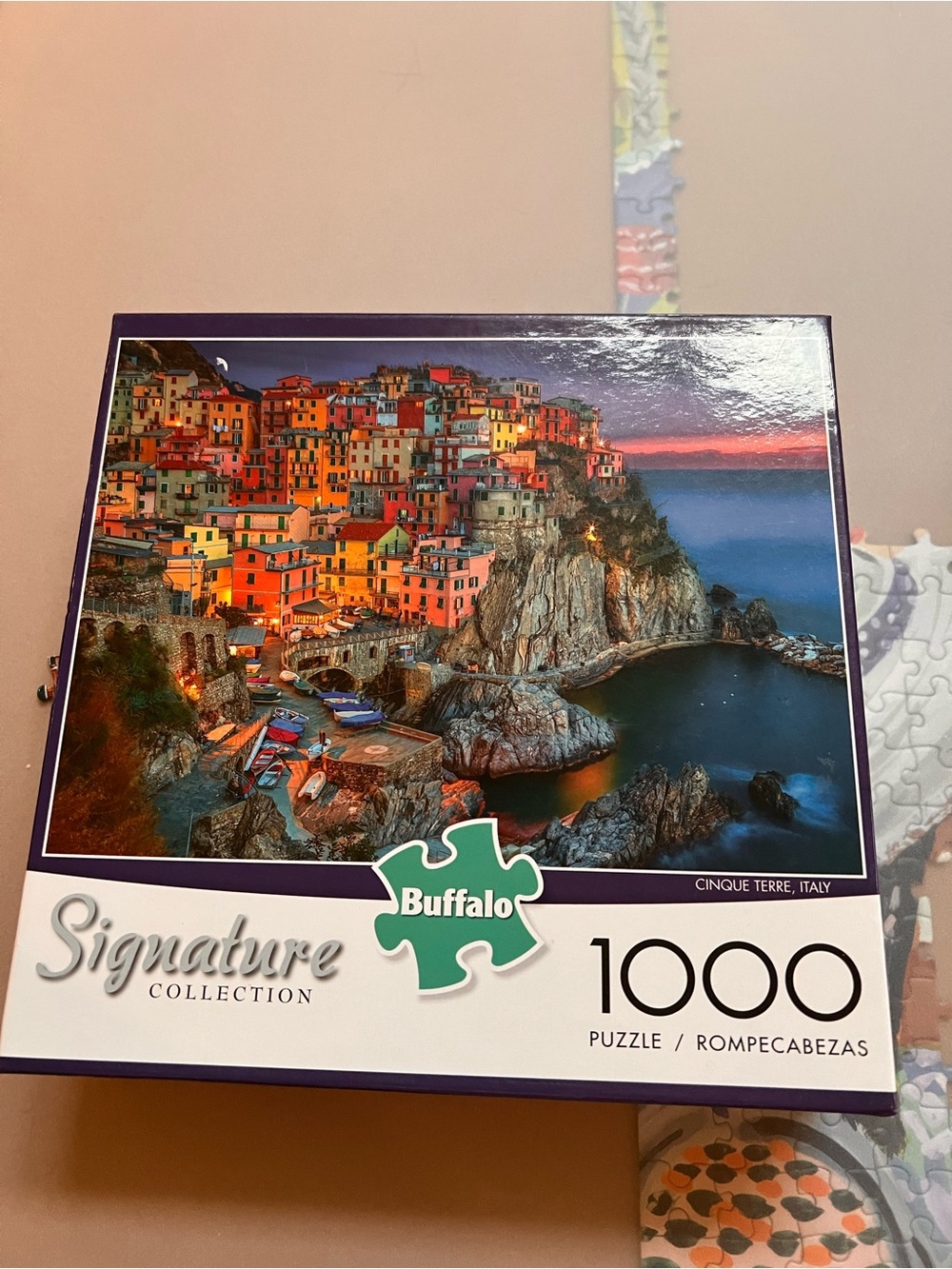 Buffalo David Bitton Puzzle - Multicolor Coastal Village